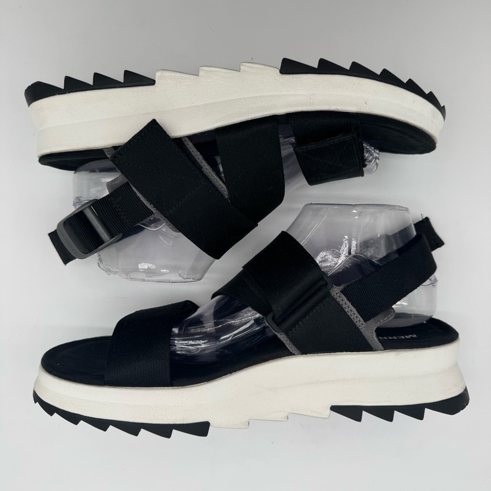 Merrell Alpine Cush Black Adjustable Sandals Size… - image 6